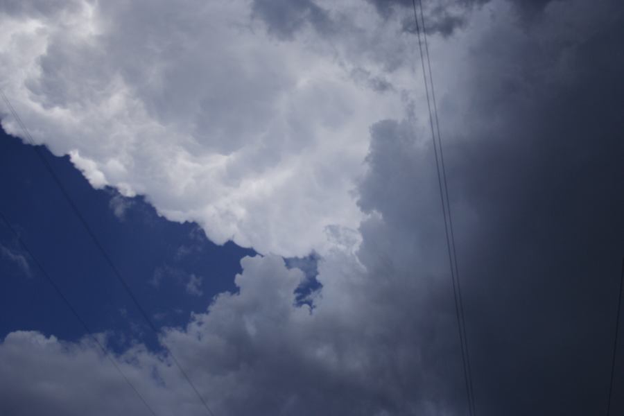 anvil thunderstorm_anvils : S of Bell, NSW   3 February 2007