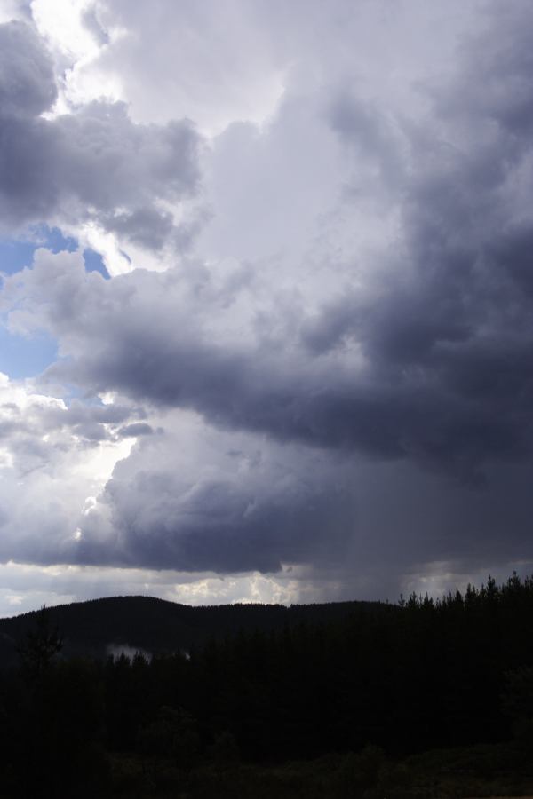 cumulonimbus thunderstorm_base : Sunny Corner, NSW   3 February 2007