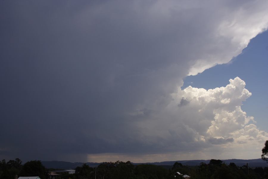 anvil thunderstorm_anvils : near Lithgow, NSW   7 February 2007