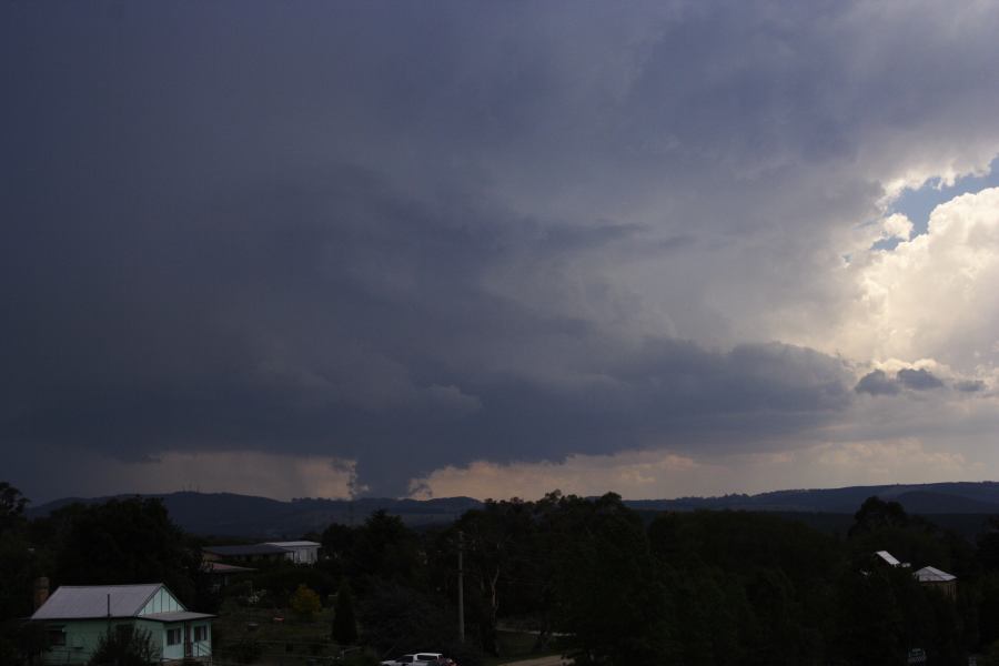 cumulonimbus thunderstorm_base : near Lithgow, NSW   7 February 2007