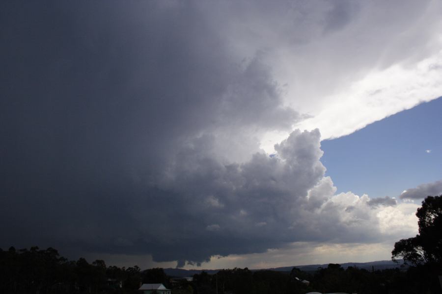 anvil thunderstorm_anvils : near Lithgow, NSW   7 February 2007