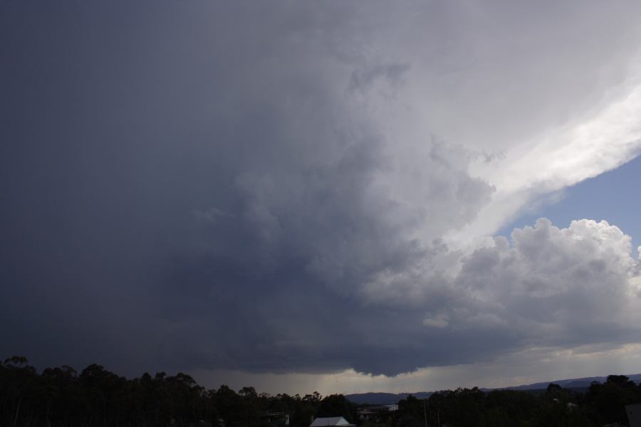 anvil thunderstorm_anvils : near Lithgow, NSW   7 February 2007