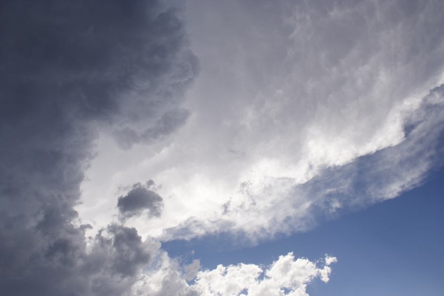 anvil thunderstorm_anvils : near Lithgow, NSW   7 February 2007