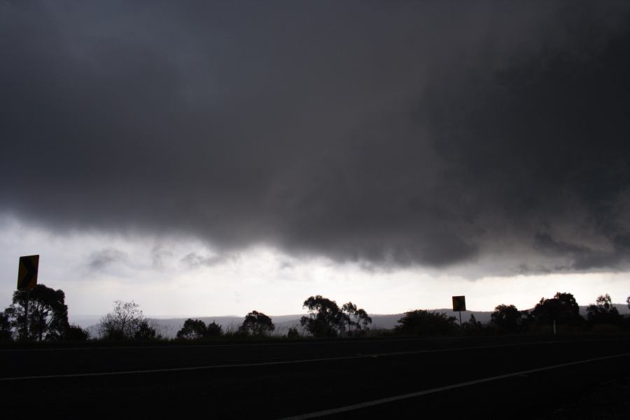 cumulonimbus supercell_thunderstorm : Lithgow, NSW   7 February 2007