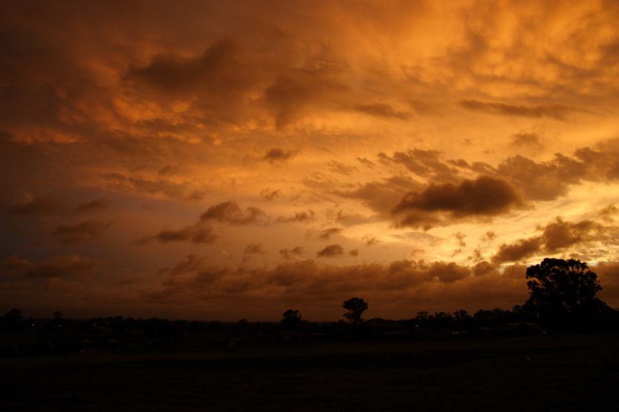 sunset sunset_pictures : Schofields, NSW   7 February 2007