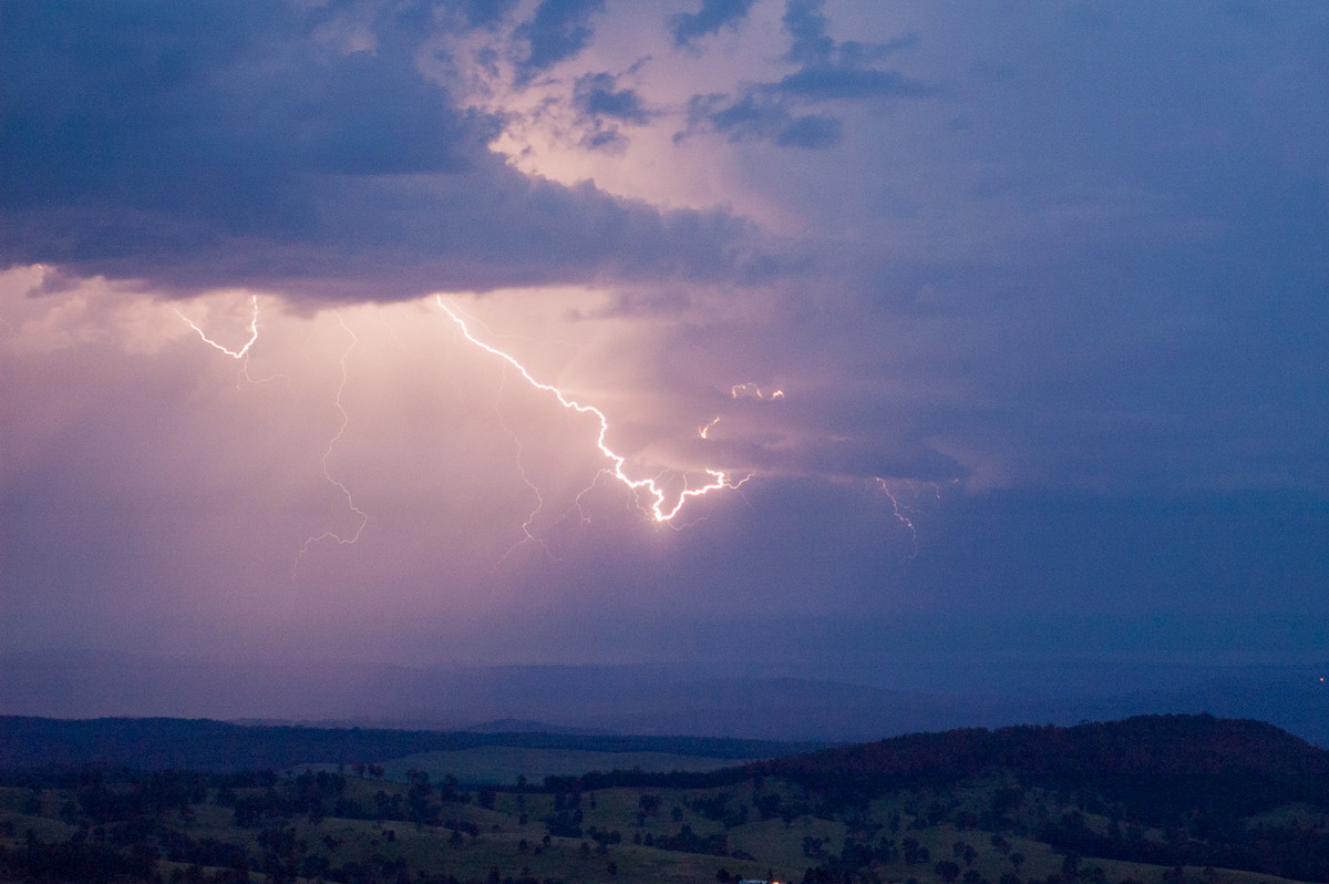 lightning lightning_bolts : Mallanganee, NSW   7 February 2007