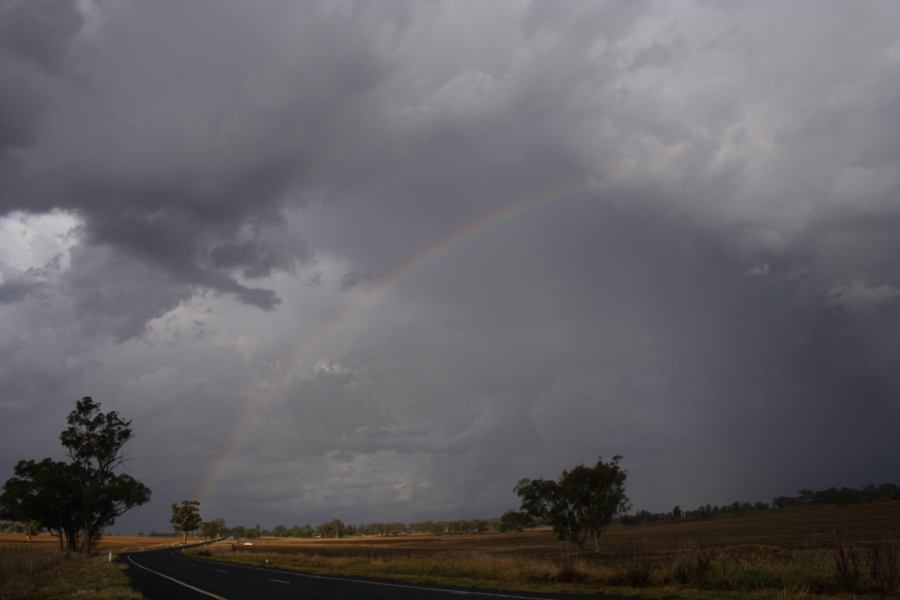 cumulonimbus thunderstorm_base : Mendoran, NSW   10 February 2007