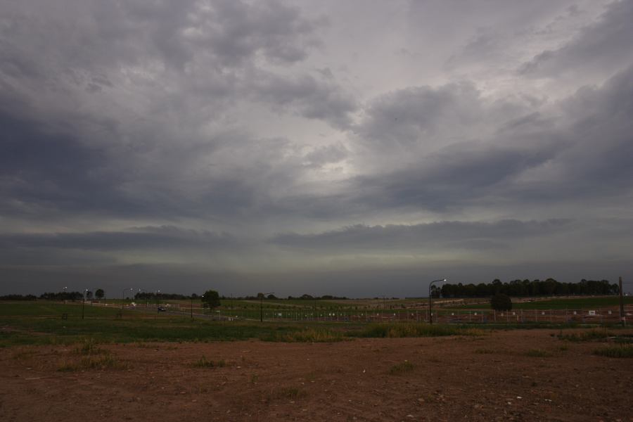 cumulonimbus thunderstorm_base : Parklea, NSW   24 February 2007