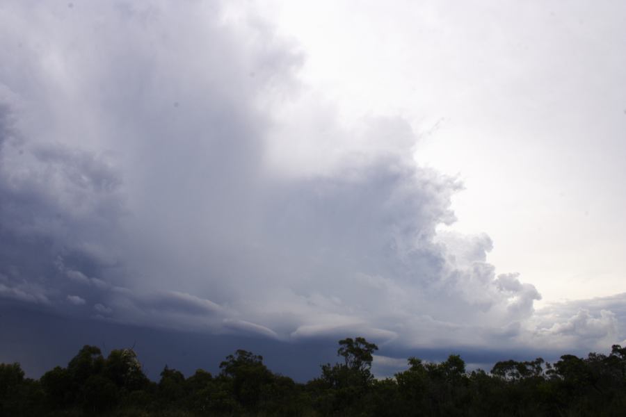 thunderstorm cumulonimbus_incus : near Heathcote, NSW   1 March 2007