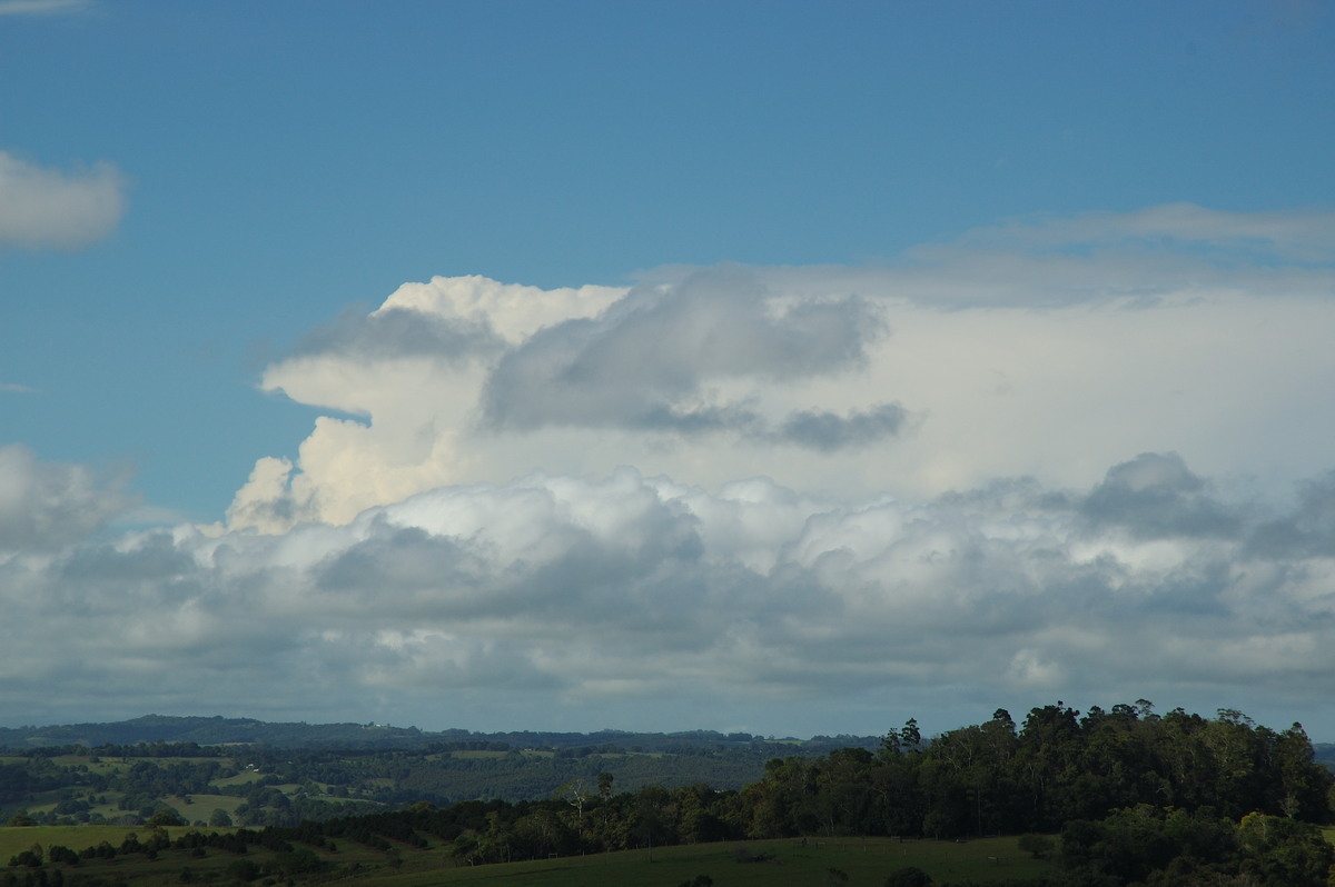 thunderstorm cumulonimbus_incus : McLeans Ridges, NSW   5 March 2007