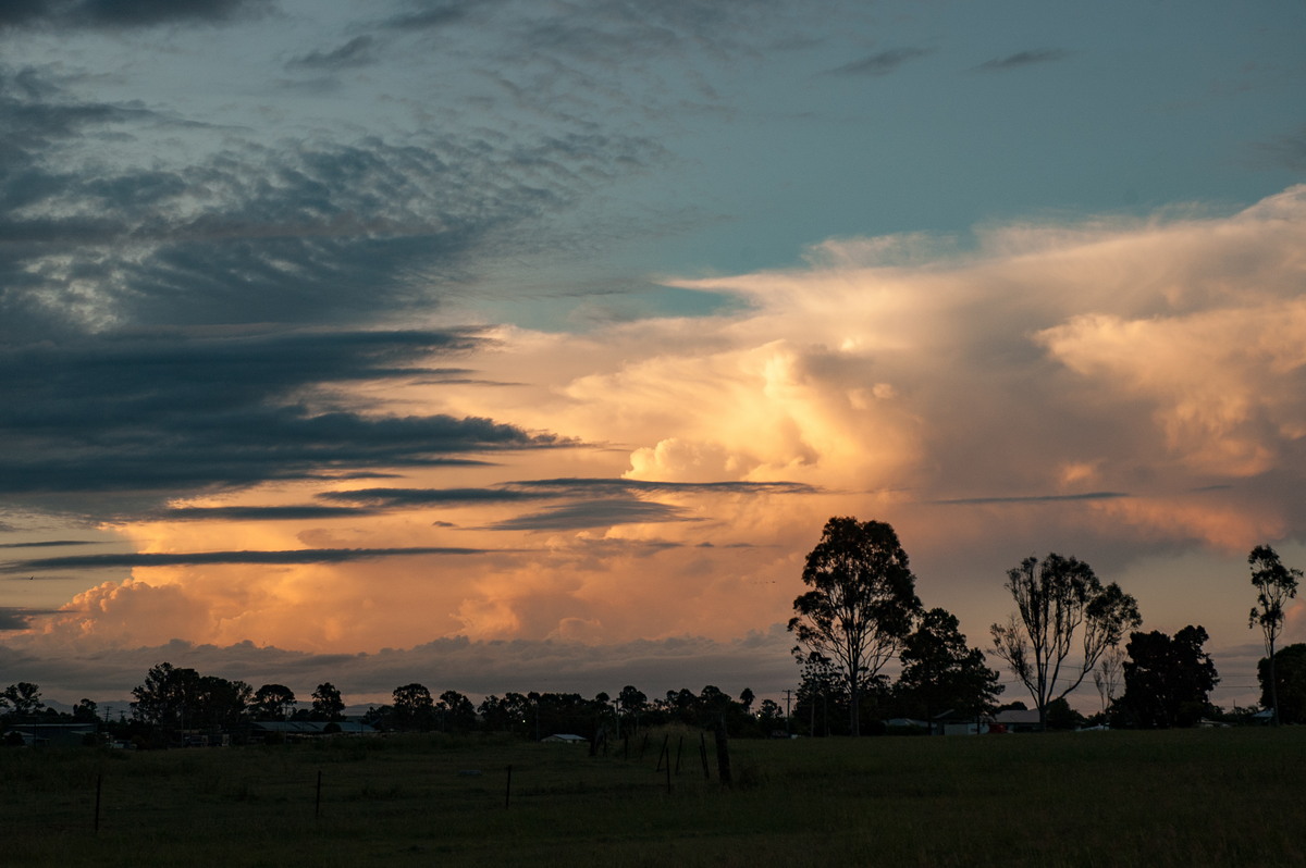 thunderstorm cumulonimbus_incus : Casino, NSW   5 March 2007