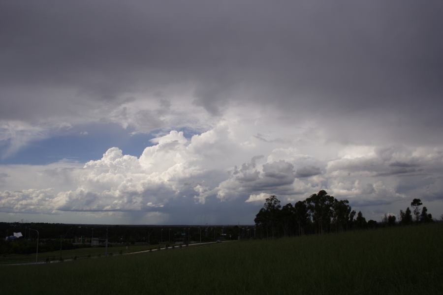 anvil thunderstorm_anvils : Rooty Hill, NSW   8 March 2007