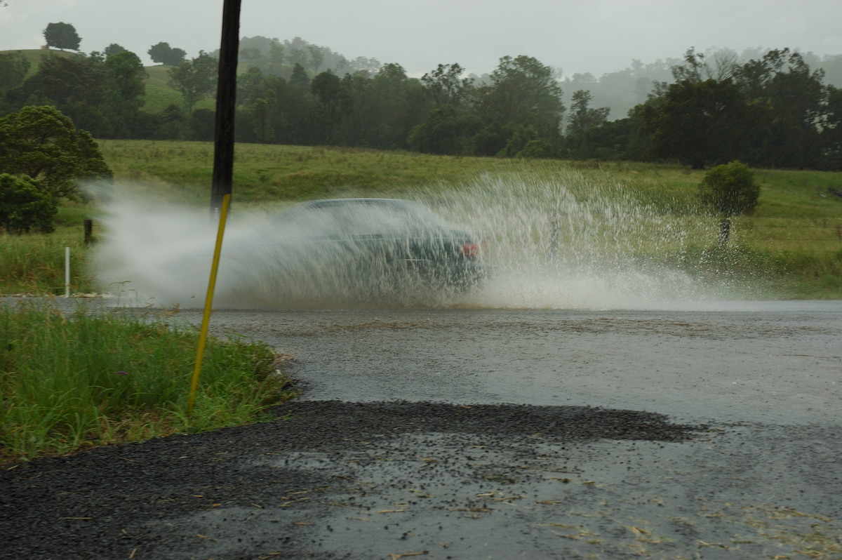 flashflooding flood_pictures : NW of Lismore, NSW   8 March 2007