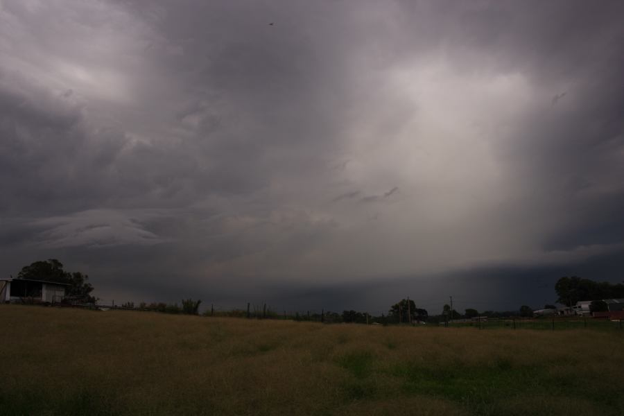 cumulonimbus thunderstorm_base : Schofields, NSW   20 March 2007