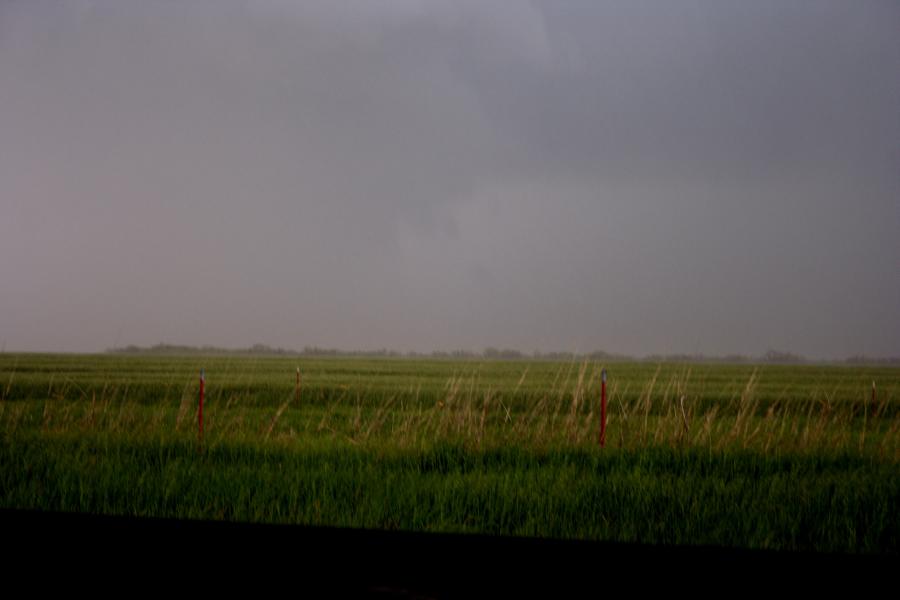 cumulonimbus thunderstorm_base : SW of Seymour, Texas, USA   13 April 2007