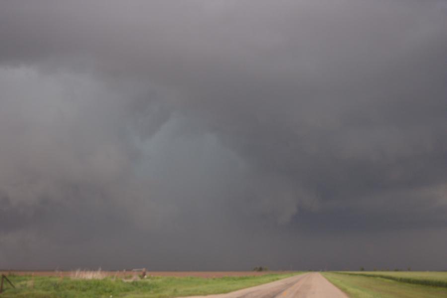 wallcloud thunderstorm_wall_cloud : SSW of Seymour, Texas, USA   13 April 2007