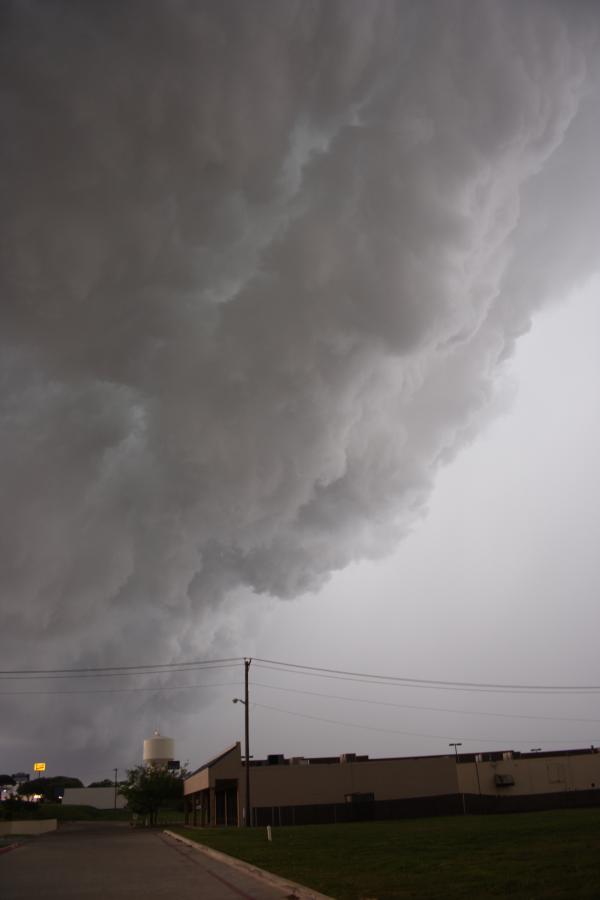 shelfcloud shelf_cloud : W of Fort Worth, Texas, USA   13 April 2007