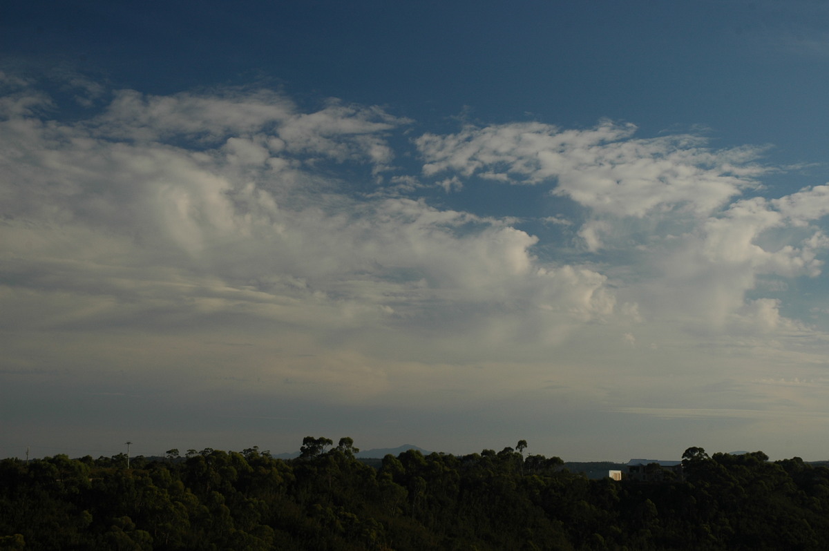 altocumulus castellanus : Strahan, TAS   14 April 2007