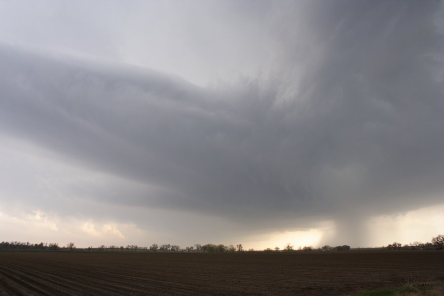 cumulonimbus thunderstorm_base : Granada, Colorado, USA   21 April 2007