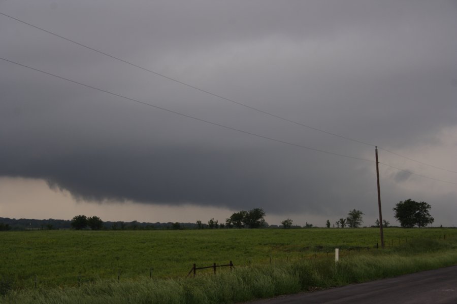 cumulonimbus supercell_thunderstorm : Hillsboro, Texas, USA   3 May 2007