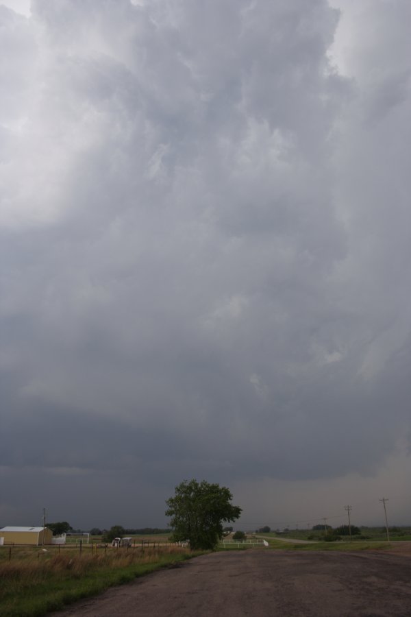 updraft thunderstorm_updrafts : near Beaver, Oklahoma, USA   5 May 2007