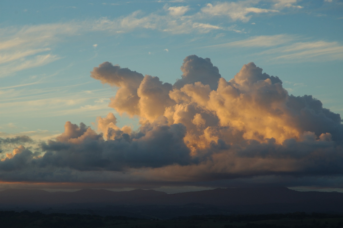 cumulus congestus : McLeans Ridges, NSW   10 May 2007