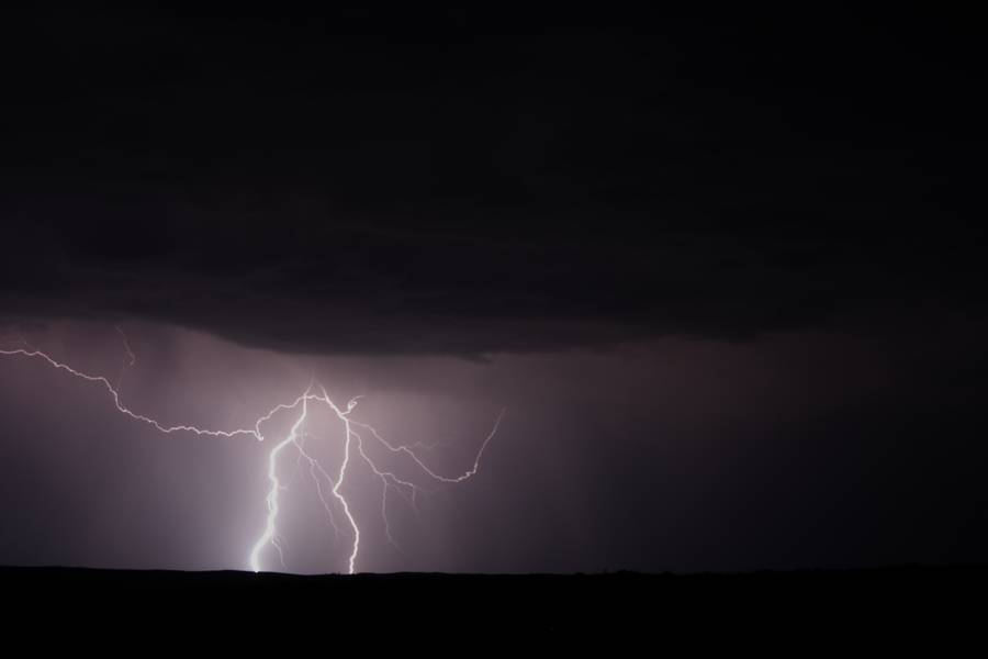 lightning lightning_bolts : Pine Haven, Wyoming, USA   18 May 2007