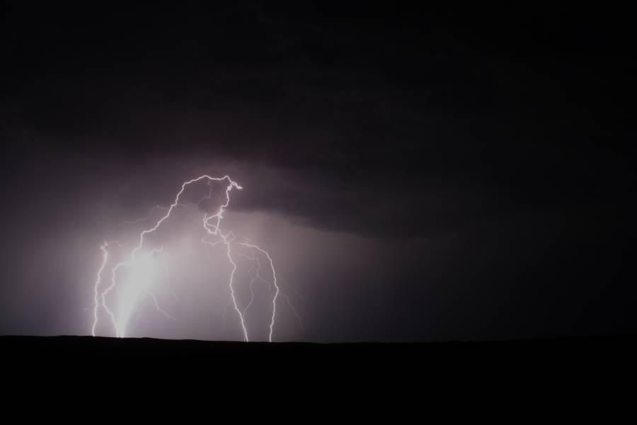 lightning lightning_bolts : Pine Haven, Wyoming, USA   18 May 2007