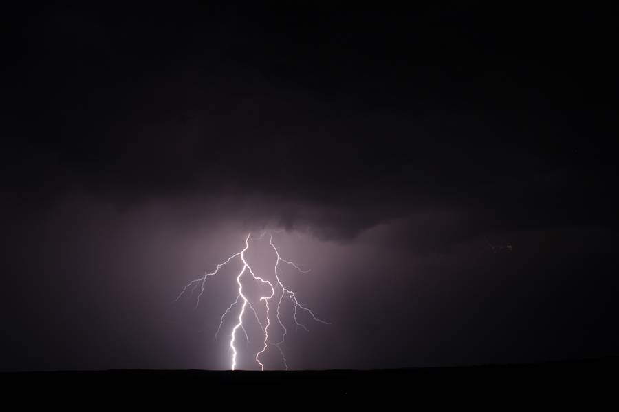 lightning lightning_bolts : Pine Haven, Wyoming, USA   18 May 2007