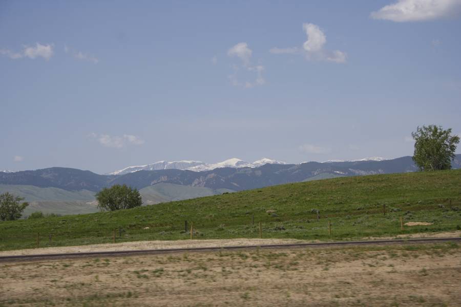 cumulus humilis : N of Buffalo, Wyoming, USA   19 May 2007