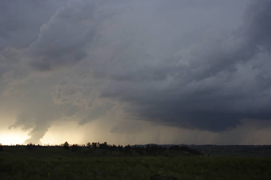 raincascade precipitation_cascade : S of Roundup, Montana, USA   19 May 2007