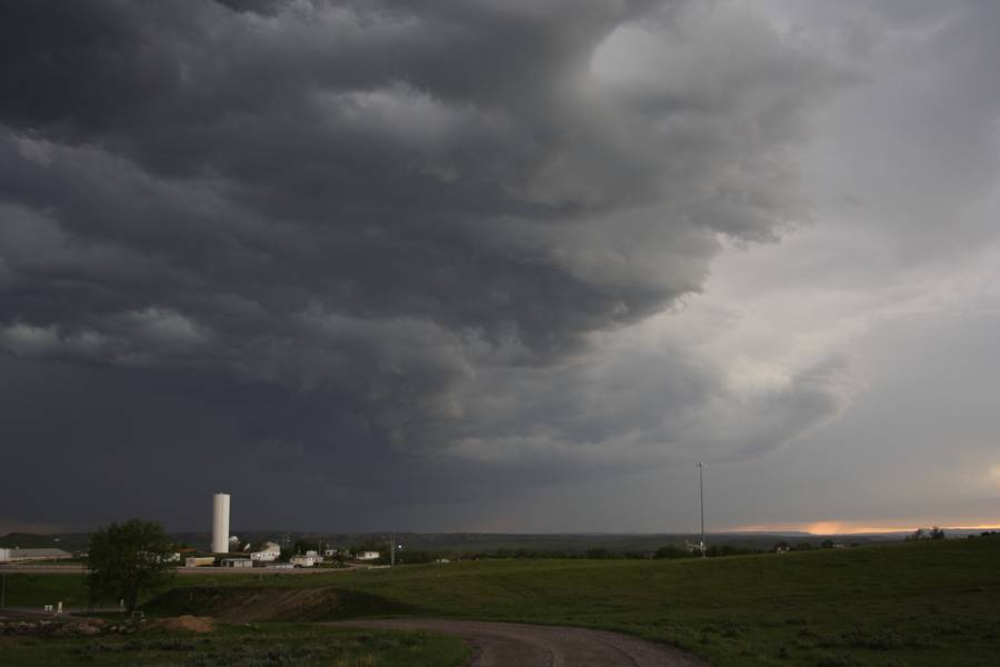 shelfcloud shelf_cloud : Moorcroft, Wyoming, USA   20 May 2007