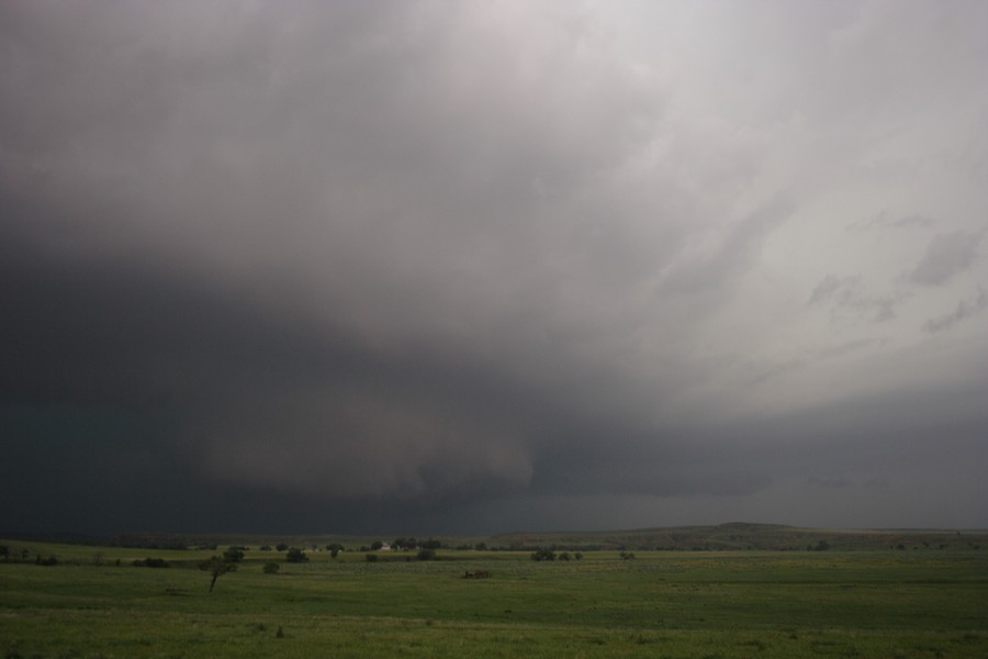 raincascade precipitation_cascade : SE of Perryton, Texas, USA   23 May 2007