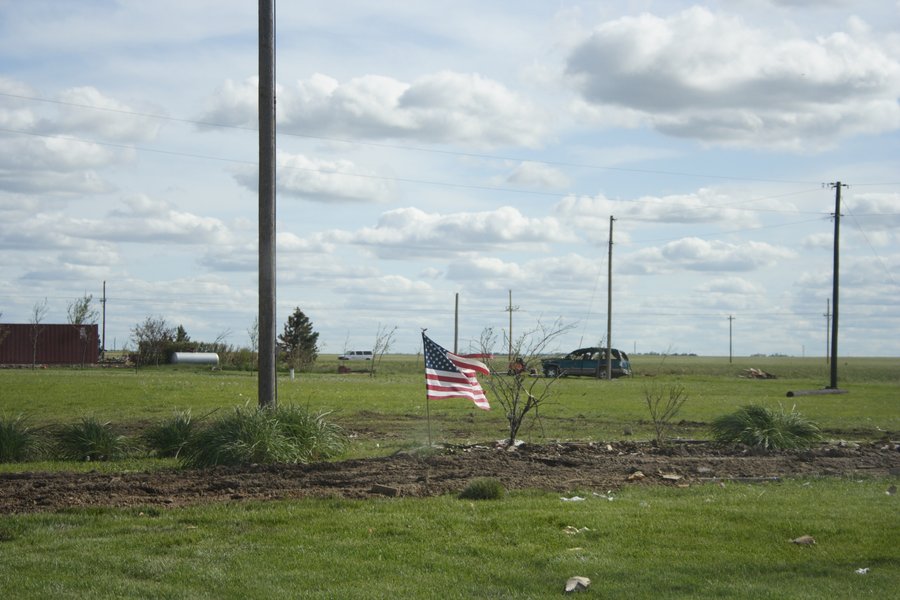 disasters storm_damage : near Greensburg, Kansas, USA   24 May 2007