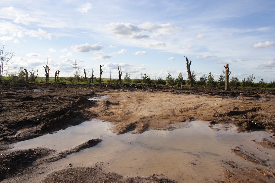 disasters storm_damage : near Greensburg, Kansas, USA   24 May 2007