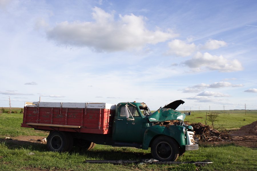 disasters storm_damage : near Greensburg, Kansas, USA   24 May 2007