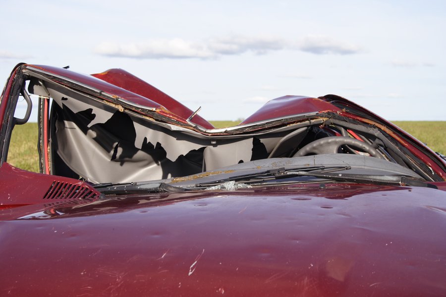 disasters storm_damage : near Greensburg, Kansas, USA   24 May 2007