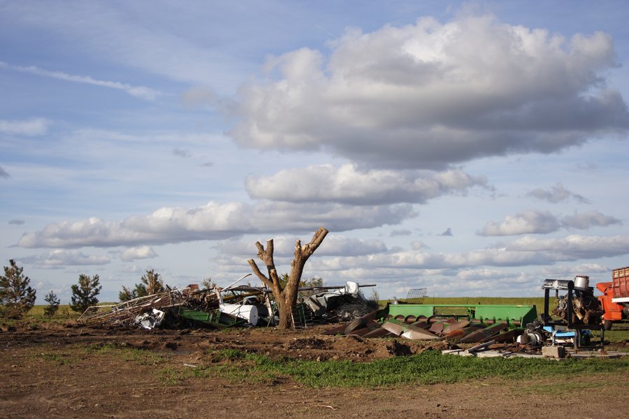 disasters storm_damage : near Greensburg, Kansas, USA   24 May 2007