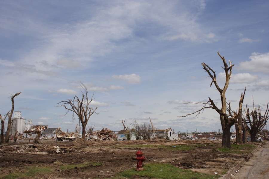 disasters storm_damage : Greensburg, Kansas, USA   25 May 2007