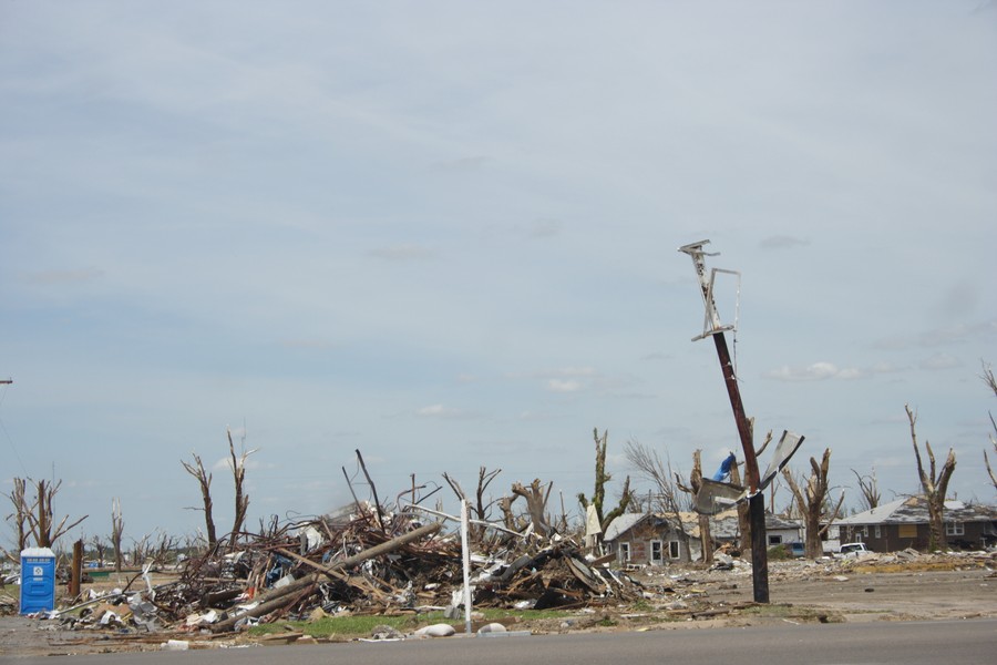 disasters storm_damage : Greensburg, Kansas, USA   25 May 2007