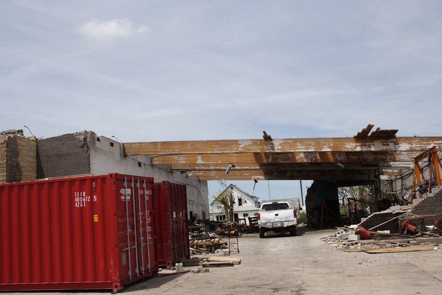 disasters storm_damage : Greensburg, Kansas, USA   25 May 2007