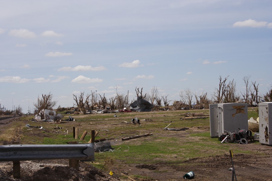 disasters storm_damage : Greensburg, Kansas, USA   25 May 2007