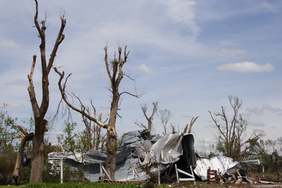 disasters storm_damage : Greensburg, Kansas, USA   25 May 2007