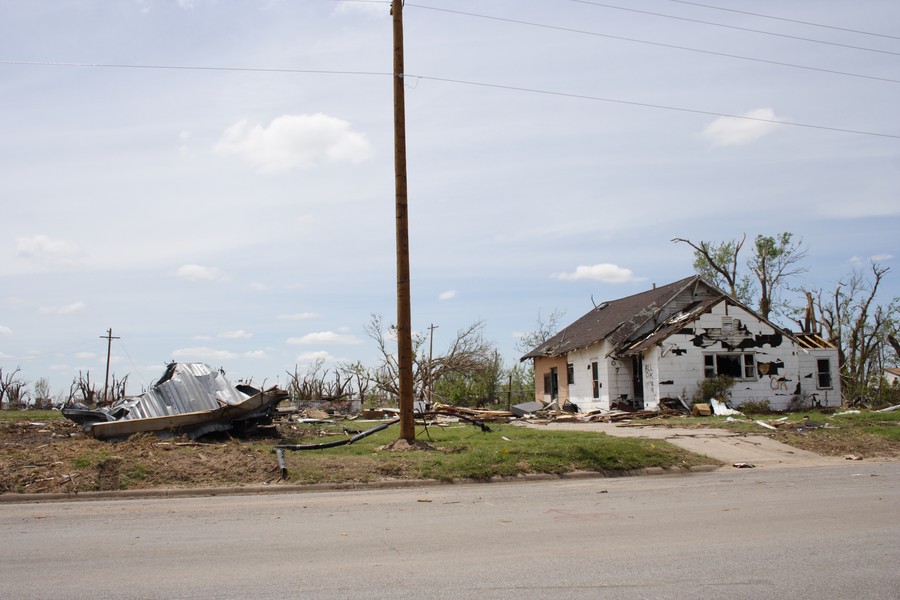 disasters storm_damage : Greensburg, Kansas, USA   25 May 2007