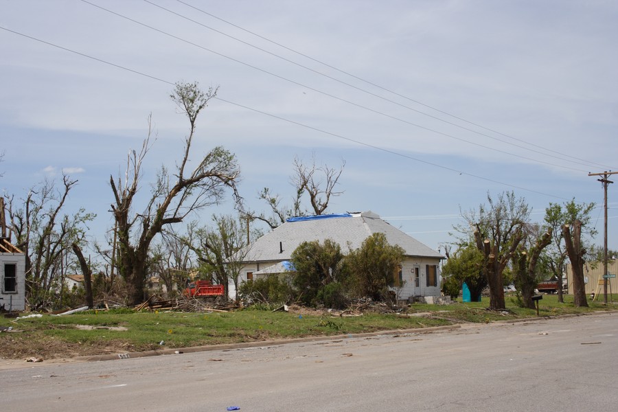 disasters storm_damage : Greensburg, Kansas, USA   25 May 2007