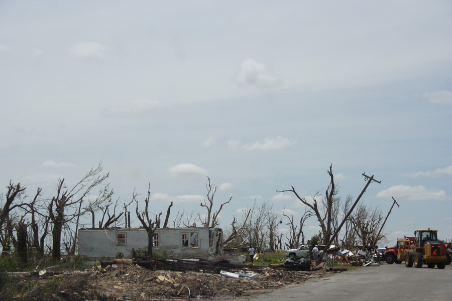 disasters storm_damage : Greensburg, Kansas, USA   25 May 2007