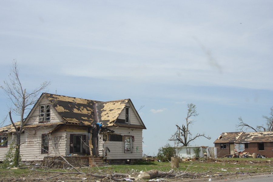 disasters storm_damage : Greensburg, Kansas, USA   25 May 2007