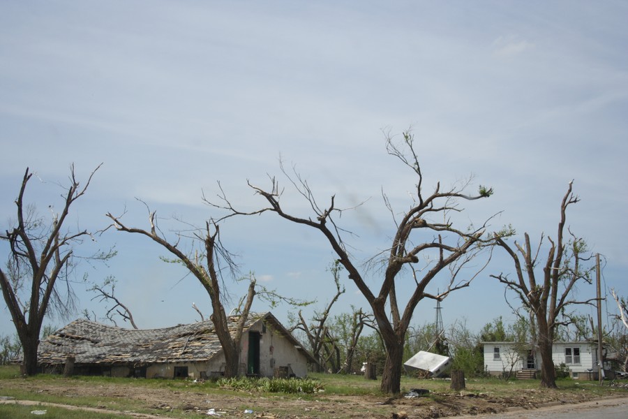 disasters storm_damage : Greensburg, Kansas, USA   25 May 2007