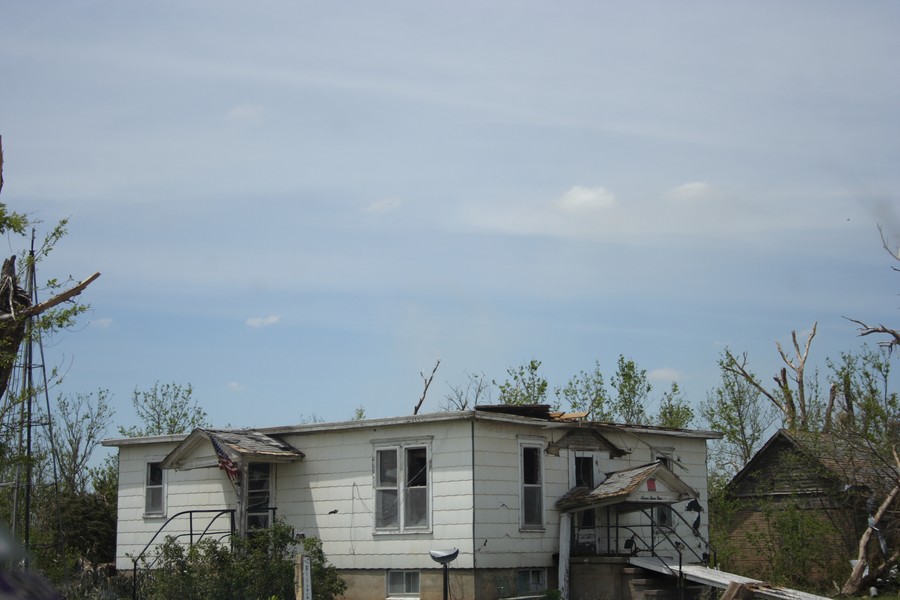 disasters storm_damage : Greensburg, Kansas, USA   25 May 2007