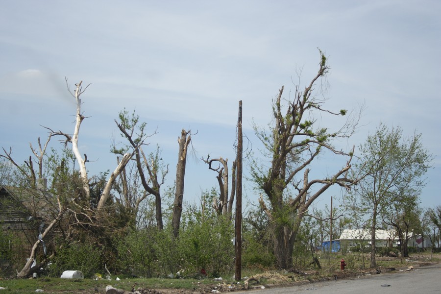 disasters storm_damage : Greensburg, Kansas, USA   25 May 2007